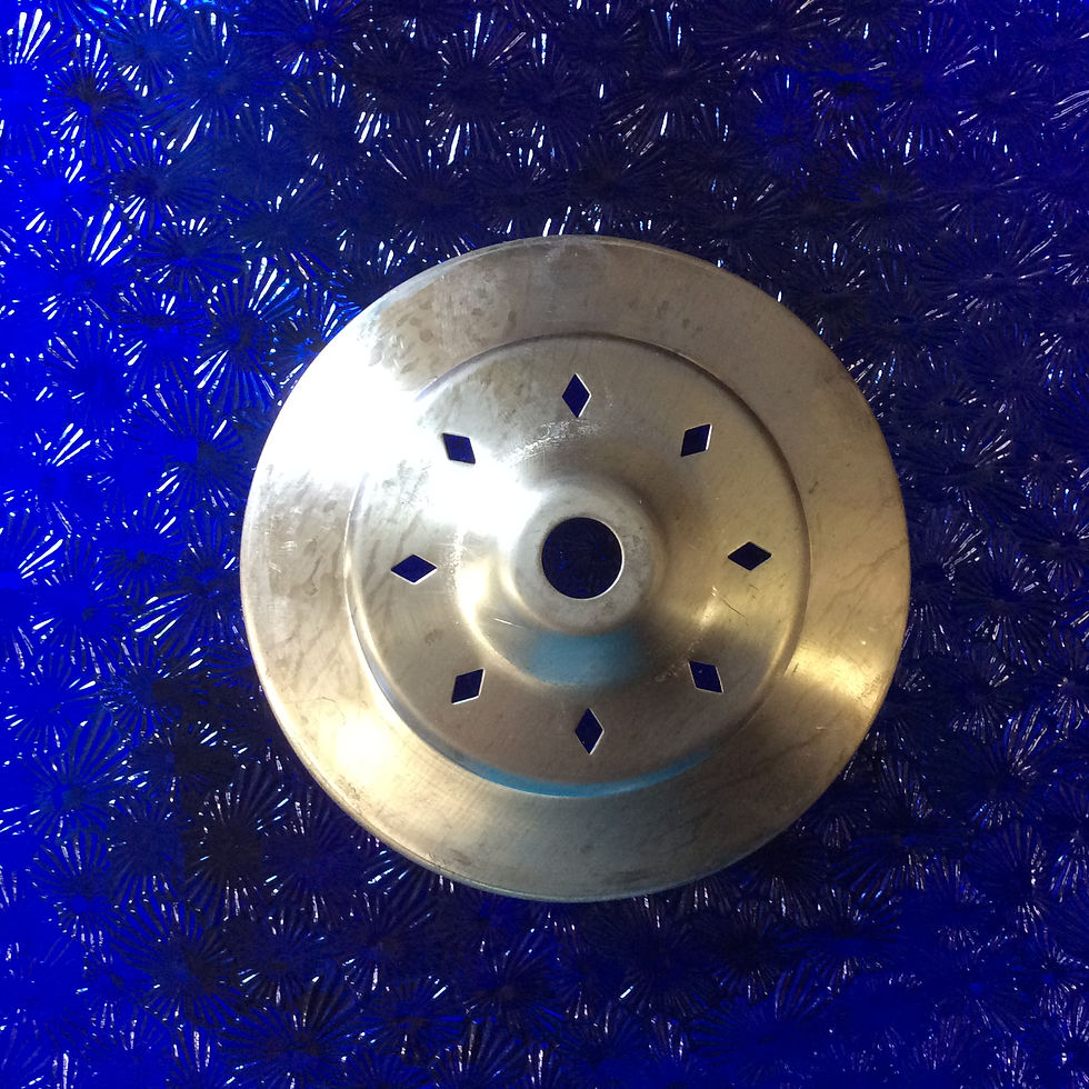 Brass Vase Cap 4 inches (100mm) Stained Glass Craft