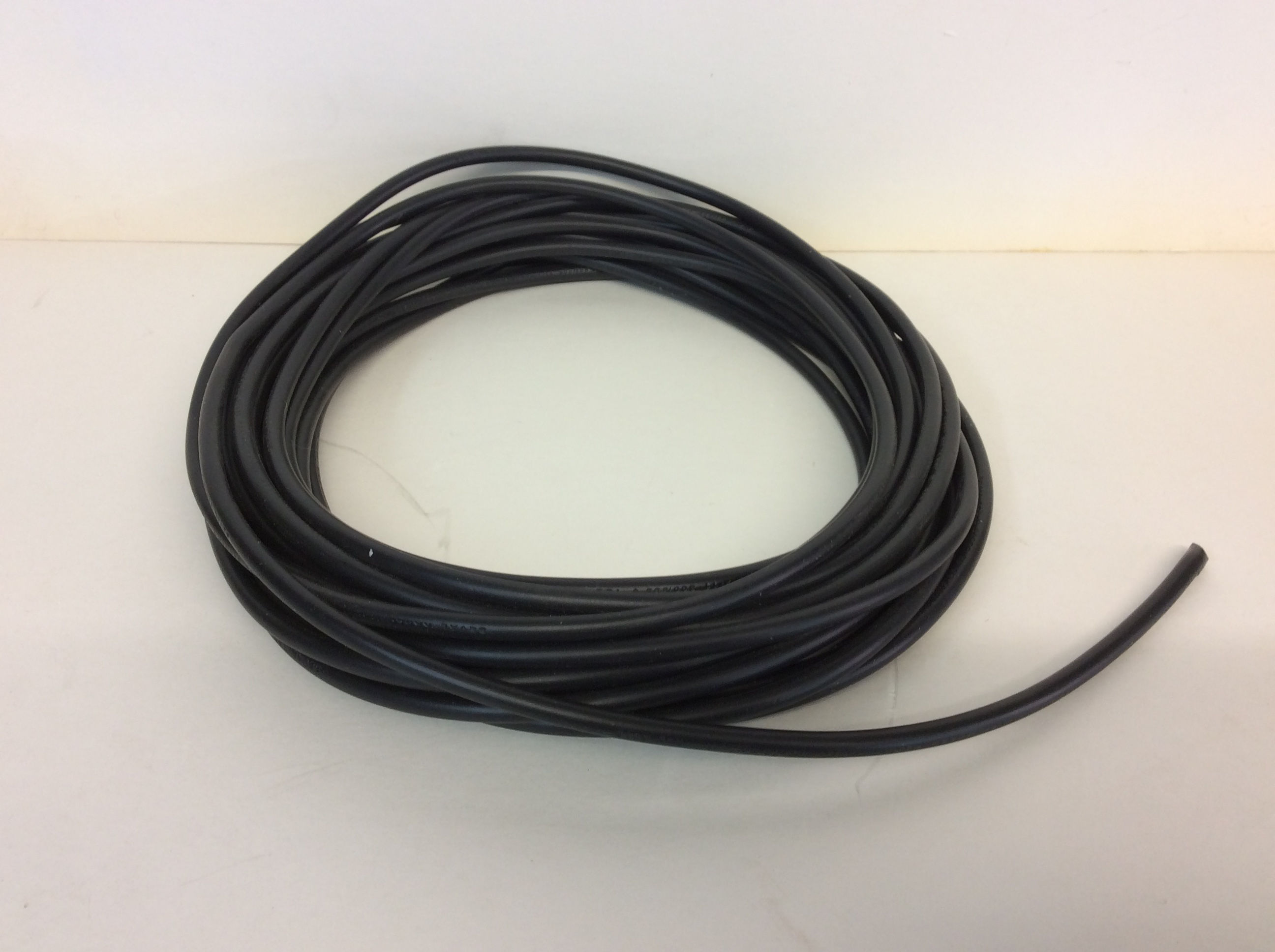 Black Cable 3 Core 0.75 sold per metre