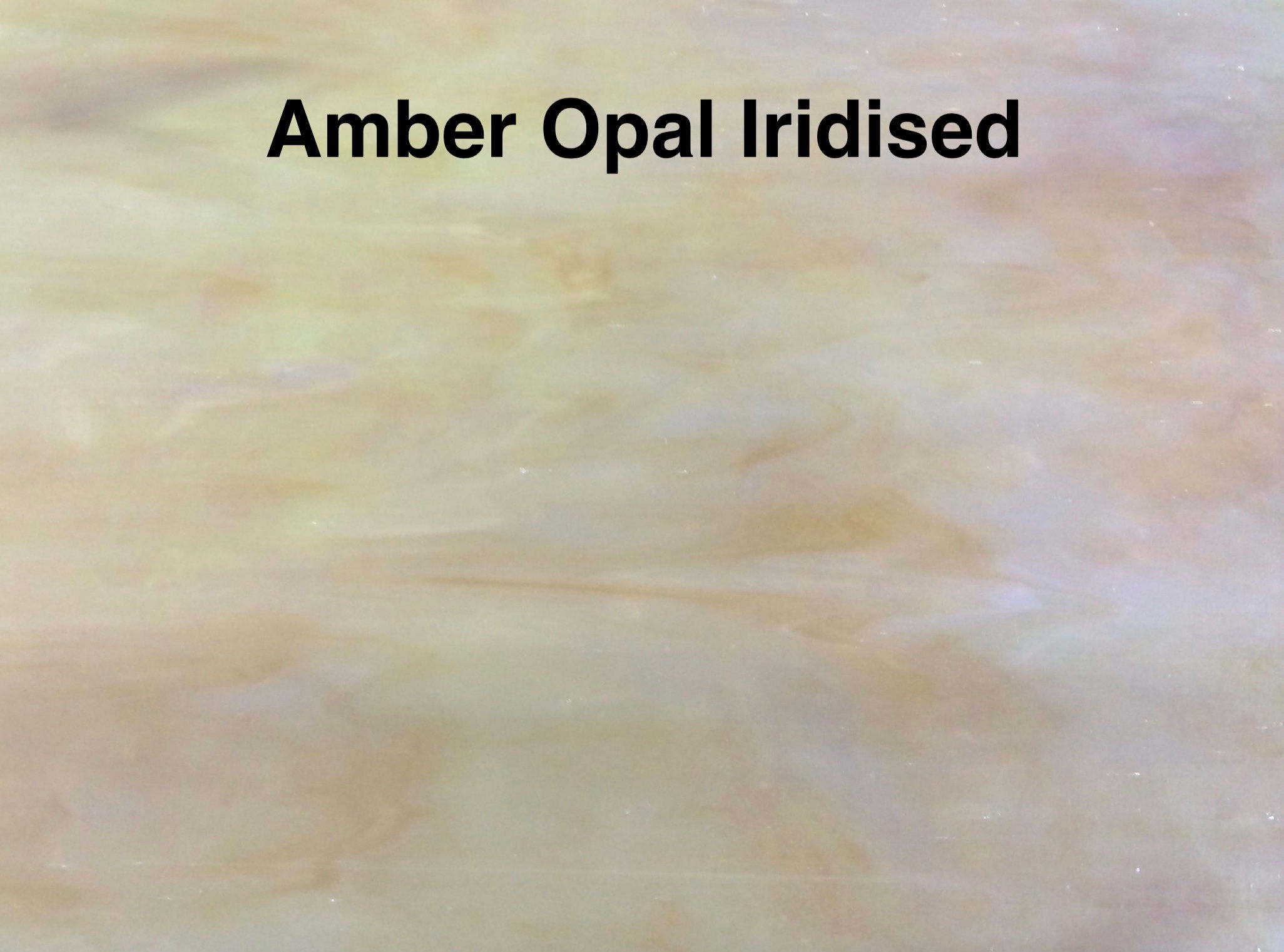 Opalescent Amber Iridised