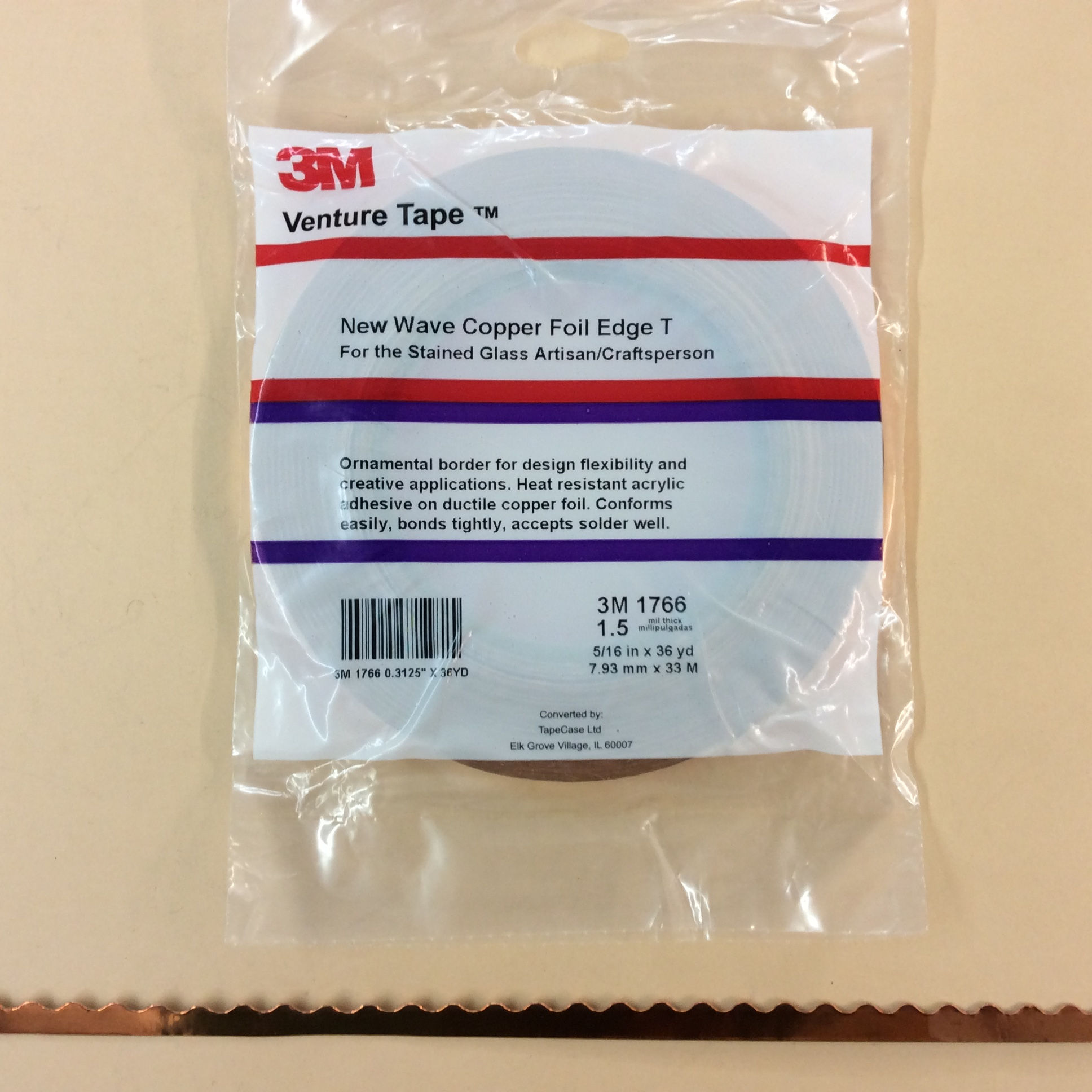 New Wave Copper Back Foil 3m Venture Tape