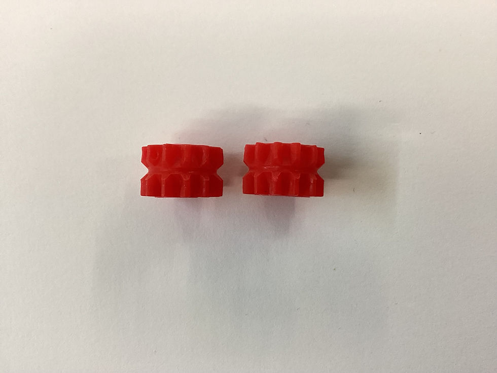 Thumbnail: Spare Parts for the Stabilizing Foot of the Taurus 3 Ring Saw.