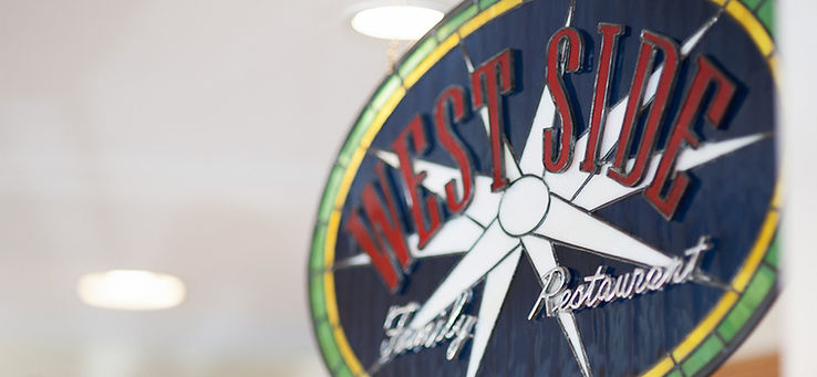 West Side Family Restaurant stained glass