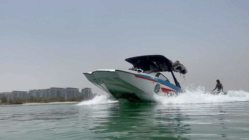 Eywoa Marine Sports wakesurfing and wakeboarding school Yas Marina Abu