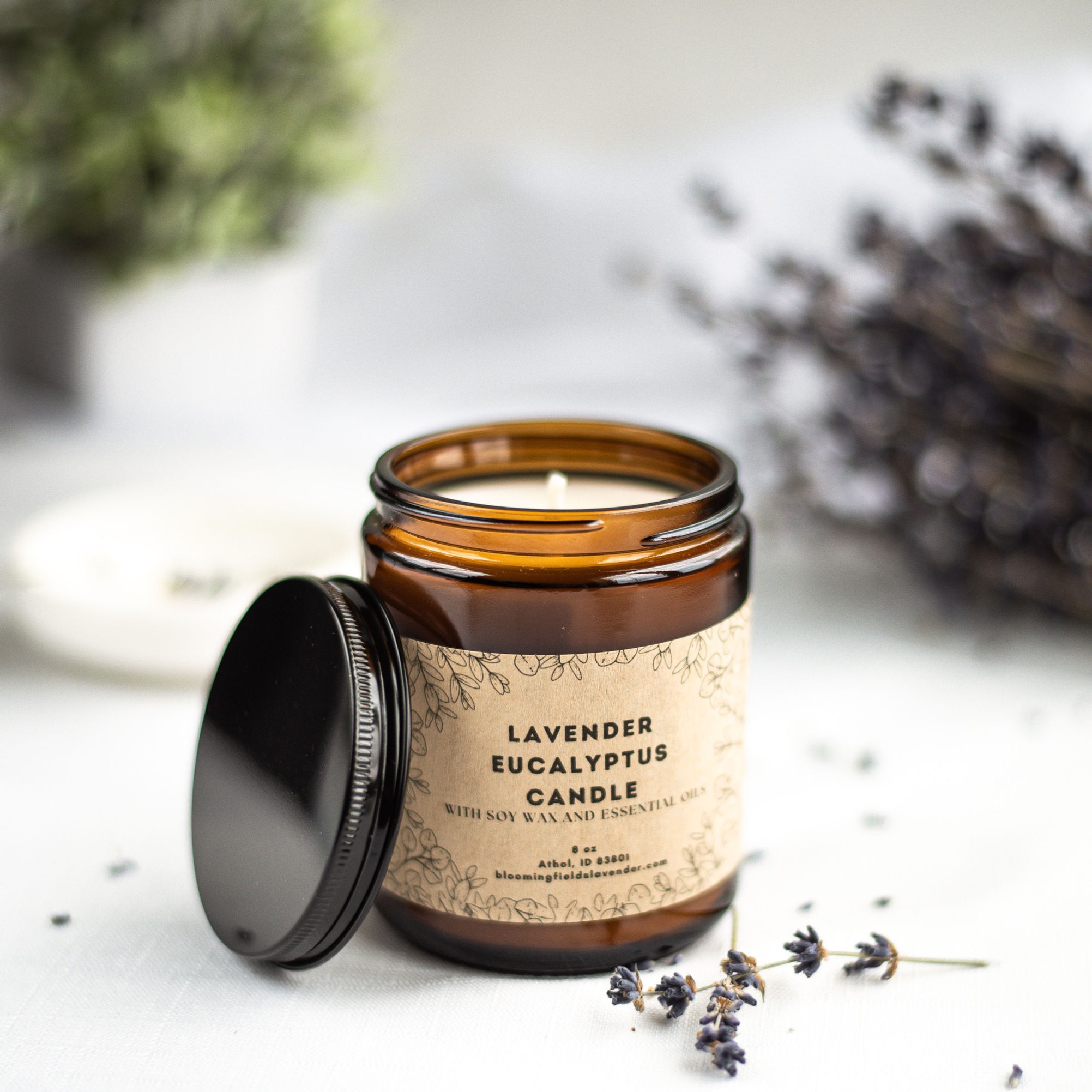 Lavender Eucalyptus Candle