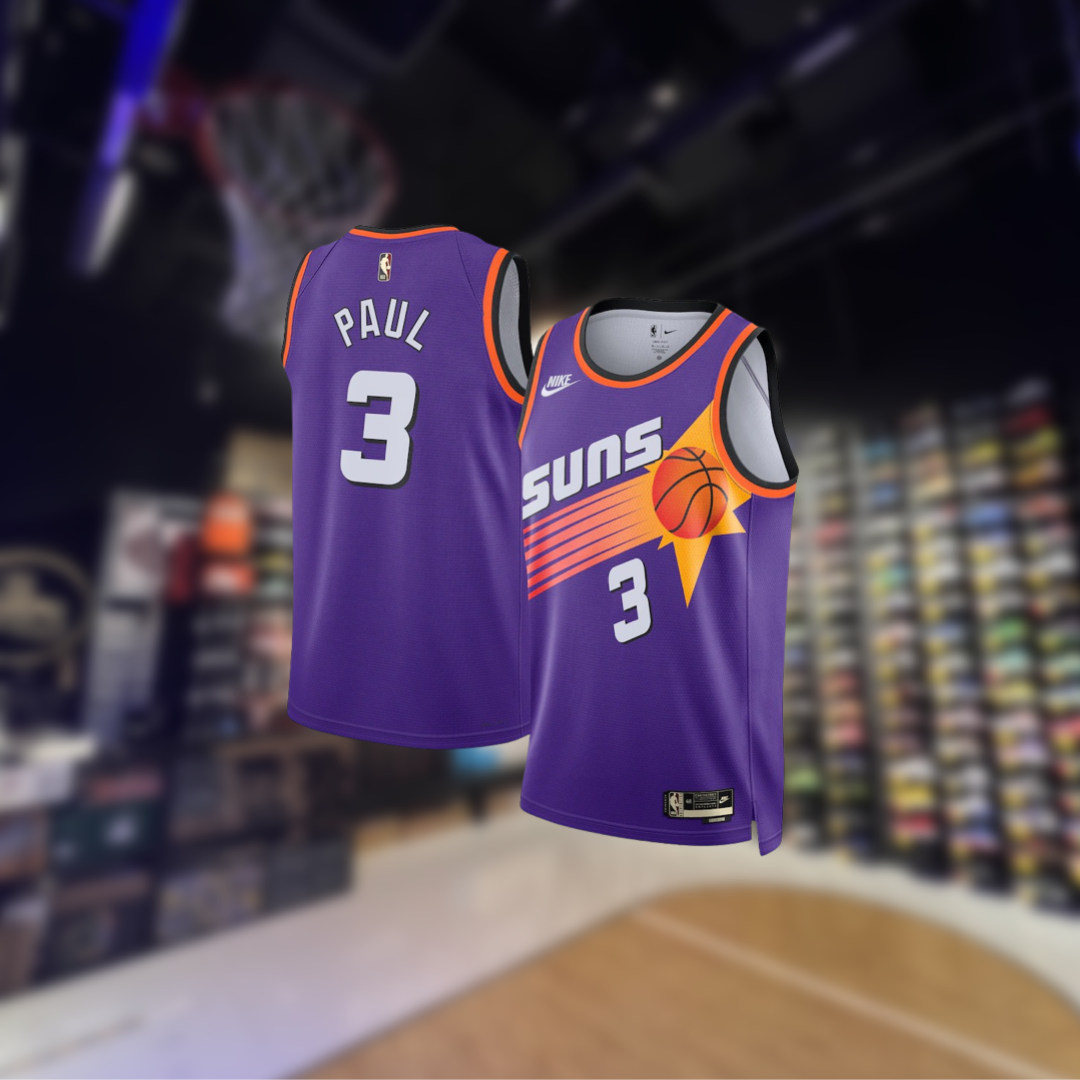 Nike NBA Phoenix Suns 22-23 Classic Edition Chris Paul Swingman Jersey 