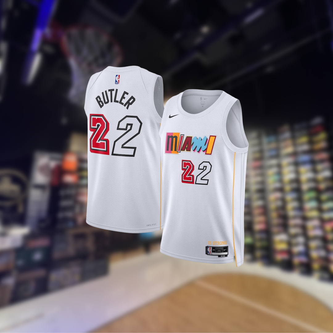 Nike NBA Miami Heat 22-23 City EDT Jimmy Butler Swingman Jersey 