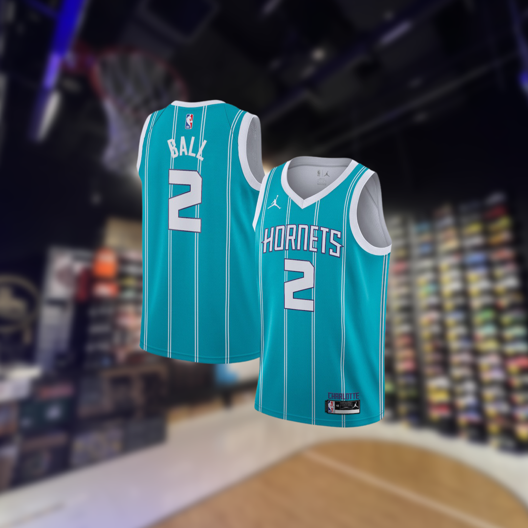Jordan NBA Hornets Icon Edition LaMelo Ball Swingman Jersey