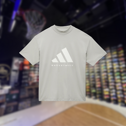 Adidas Basketball Tee “ Metal Grey ”