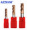 Thumbnail: AZZKOR HRC55 4-Flutes Alloy Coating Tungsten Steel Carbide Milling Cutter CNC Ma