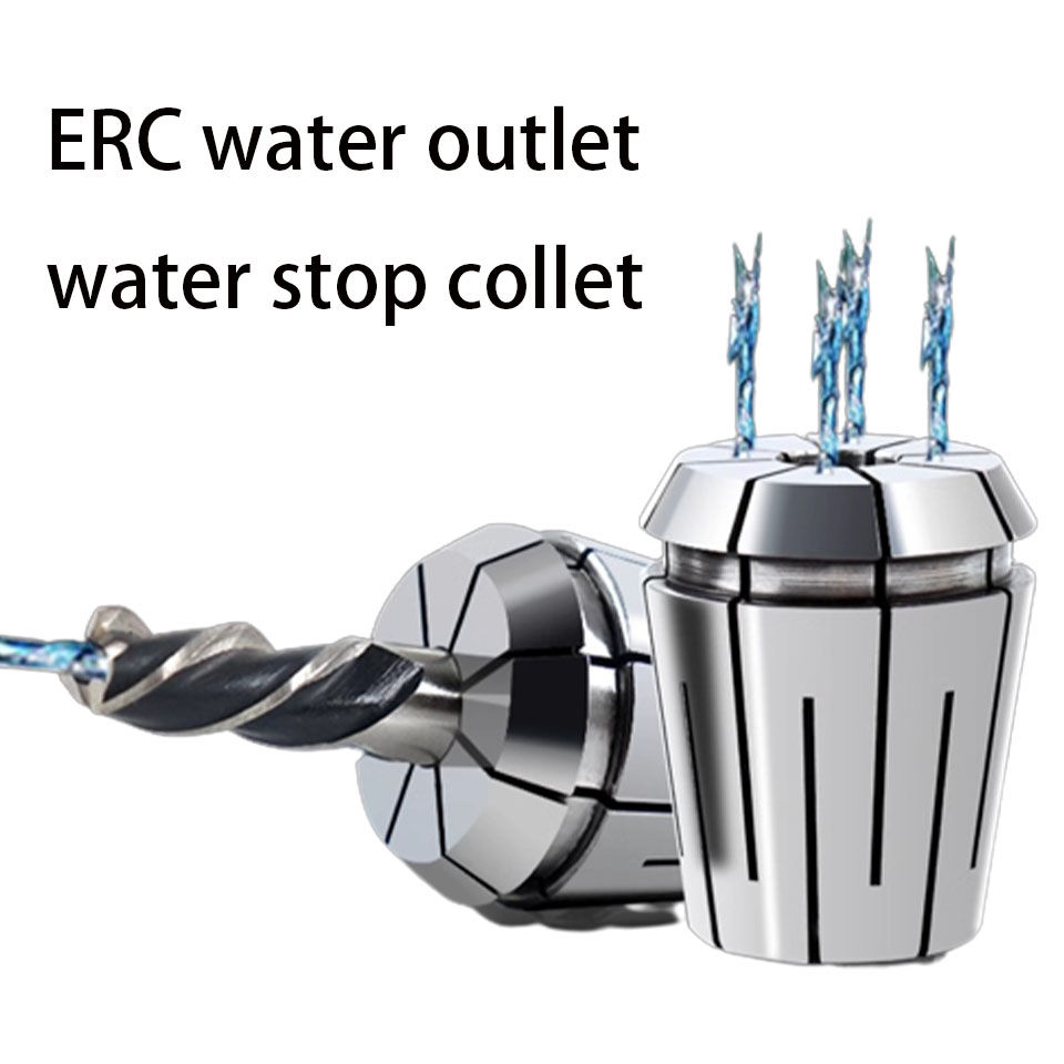 Thumbnail: Erc Water Outlet Water Stop Collet 16 20 25 32 40 Internal Cooling Tool Mechanic