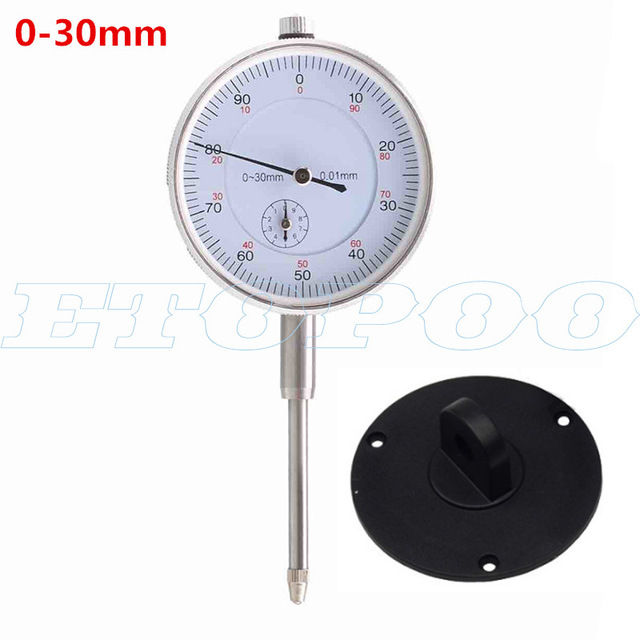 Thumbnail: Precision Tool  0-10mm 0-25mm 0-30mm Dial Indicator Gauge Accuracy dial test Mea