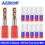 Thumbnail: AZZKOR HRC55 4-Shank 10PCS Milling Cutter Tungsten Steel Carbide Alloy Coating 4
