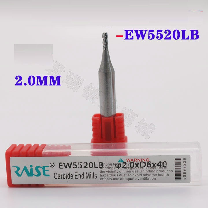 Thumbnail: Raise Drill Bit Carbide End milling cutter 1.0MM 1.5MM 2.0MM 2.5MM For Alpha Dol