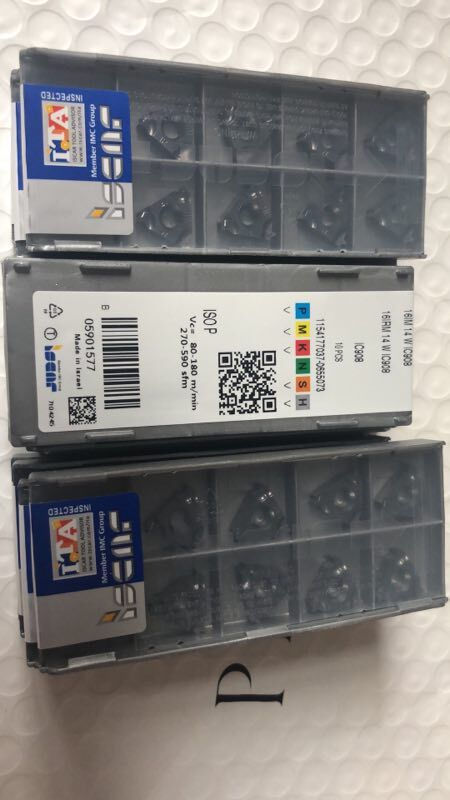 Thumbnail: Threaded inserts 16IRM1/ 1.25/ 1.5 /1.75 /2 /2.5/3 3.5 IC908 16IRMAG60 IC908/16I