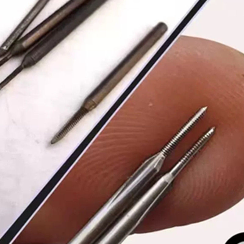 10pcs M0.4 M0.5 M0.6 M0.7 M0.8 M0.9 Micro taps cnc drilling tapping tool for clo