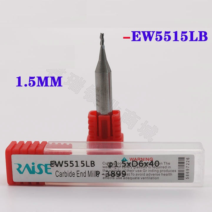 Thumbnail: Raise Drill Bit Carbide End milling cutter 1.0MM 1.5MM 2.0MM 2.5MM For Alpha Dol