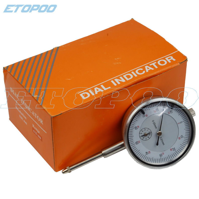 Thumbnail: Precision Tool  0-10mm 0-25mm 0-30mm Dial Indicator Gauge Accuracy dial test Mea