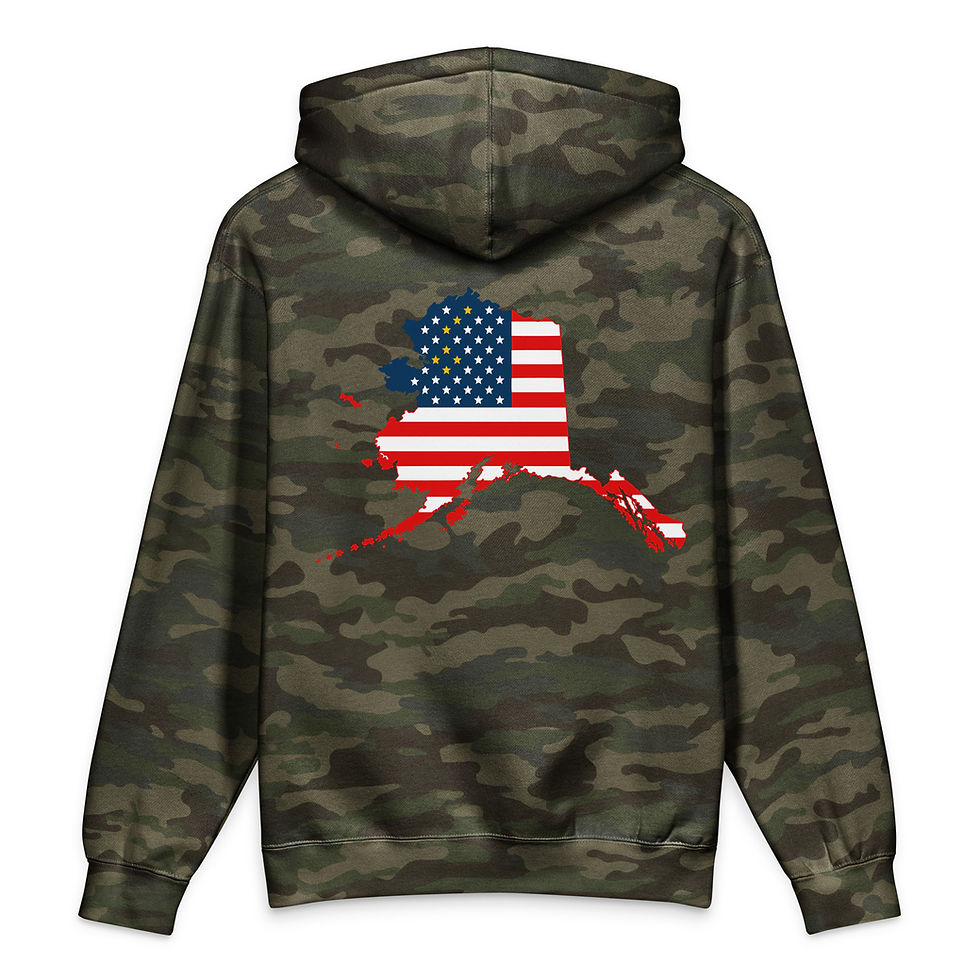 Thumbnail: Alaska USA || Unisex Heavyweight Hooded Sweatshirt