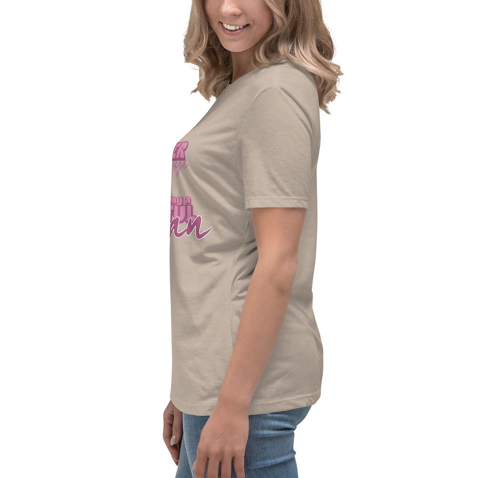 Thumbnail: Mama Gids || Never Apologize || Women's Relaxed T-Shirt