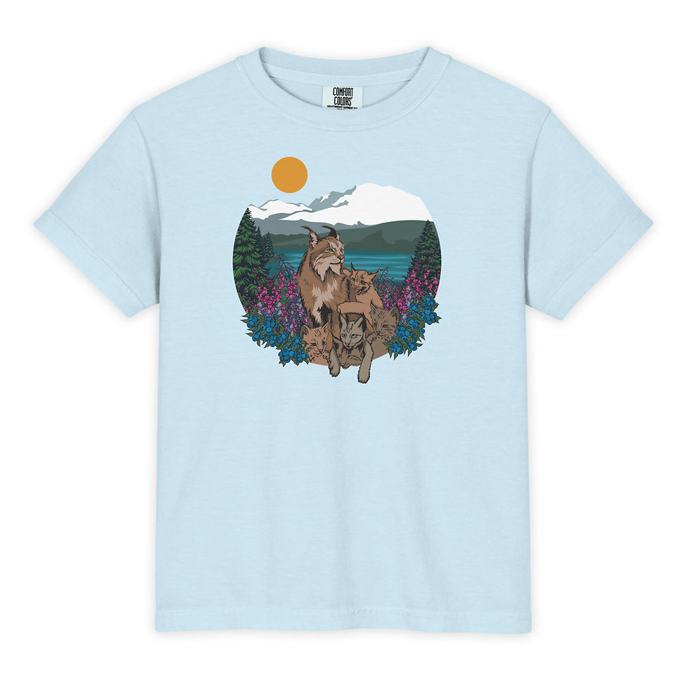 Thumbnail: SSCCC || Youth Garment-Dyed Heavyweight T-Shirt - Comfort Colors 9018