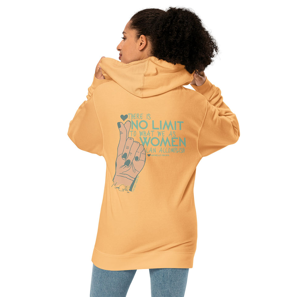 Thumbnail: Mama Gids || No Limits || Unisex midweight hoodie