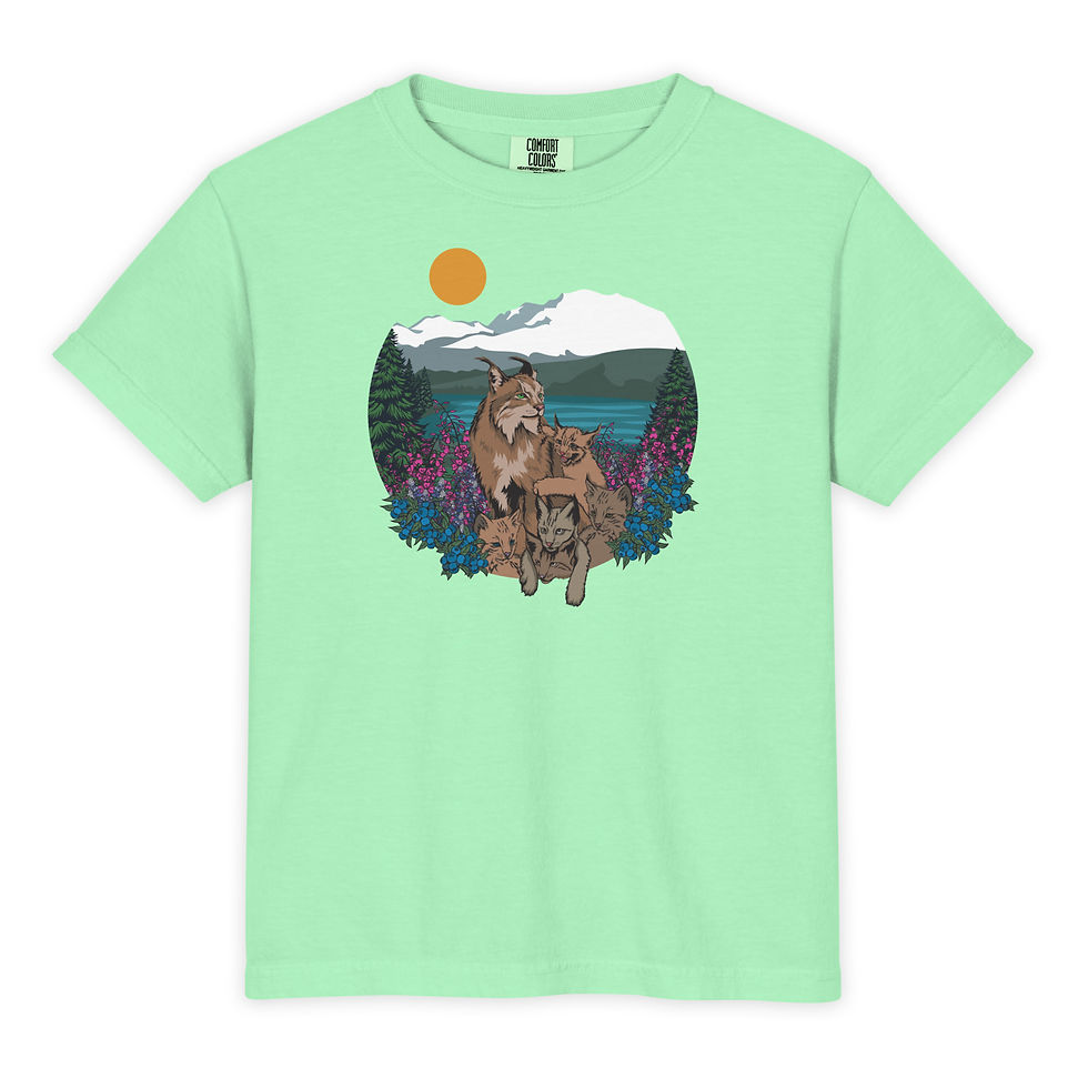 Thumbnail: SSCCC || Youth Garment-Dyed Heavyweight T-Shirt - Comfort Colors 9018