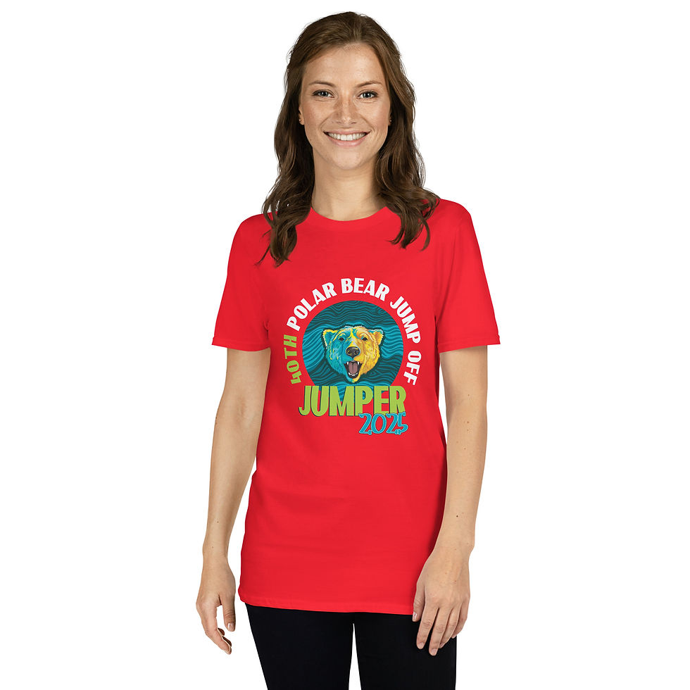 Thumbnail: Seward Polar Bear Jump || Short-Sleeve Unisex T-Shirt