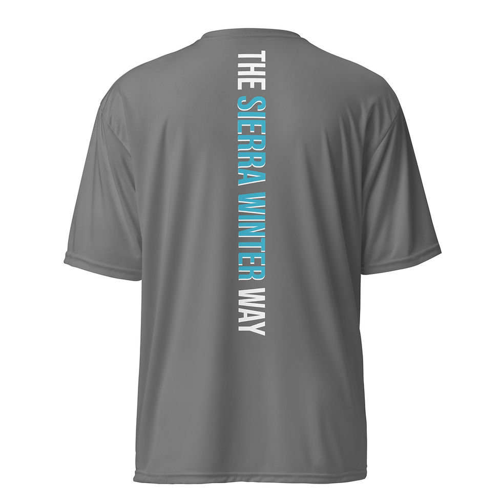 Thumbnail: emPOWDERed S'moregesboard || Unisex performance crew neck t-shirt