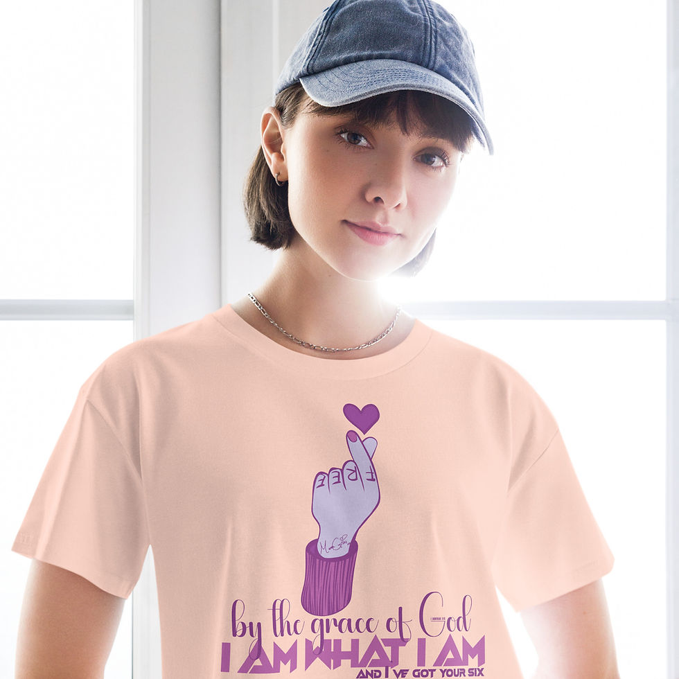 Thumbnail: Mama Gids || I Am What I Am || Women’s crop top