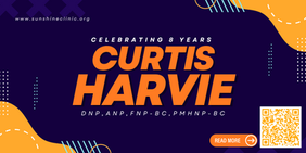 Celebrating 8 Years of Service: Curtis Harvie, DNP, ANP, FNP-BC, PMHNP-BC