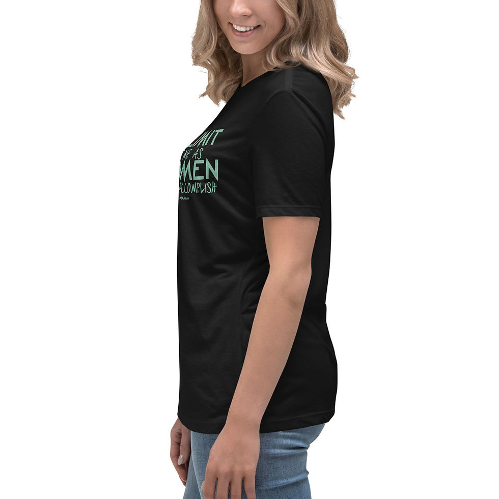 Thumbnail: Mama Gids || No Limits || Women's Relaxed T-Shirt