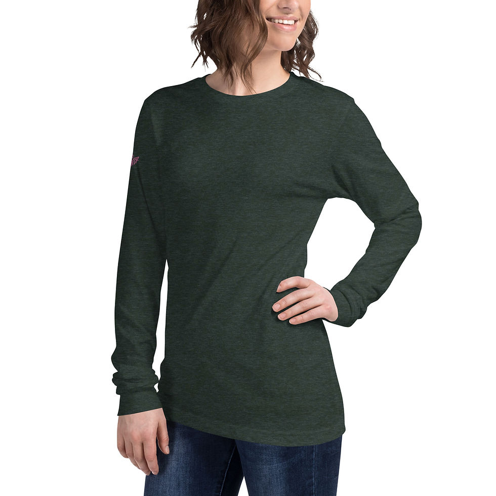 Thumbnail: Mama Gids || Smile || Unisex Long Sleeve Tee