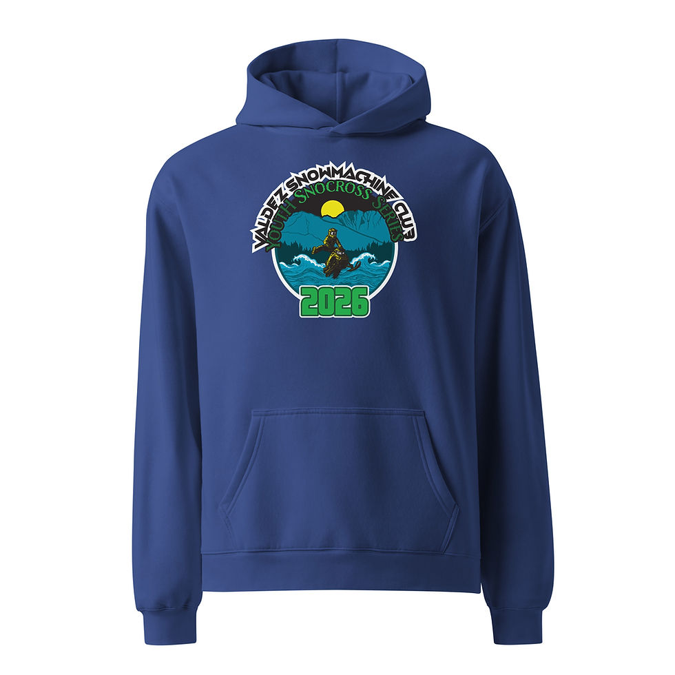 Thumbnail: VSC 2026 Youth Snocross Series || Unisex oversized hoodie