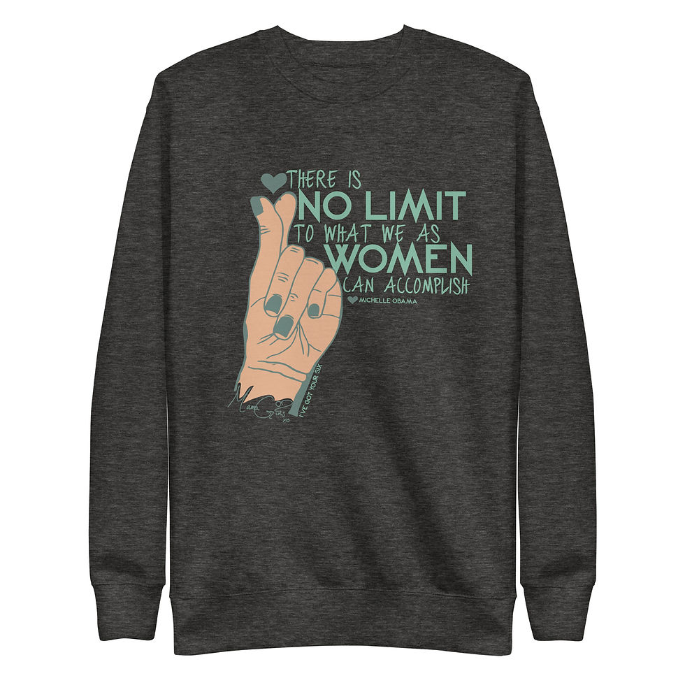 Thumbnail: Mama Gids || No Limits || Unisex Premium Sweatshirt