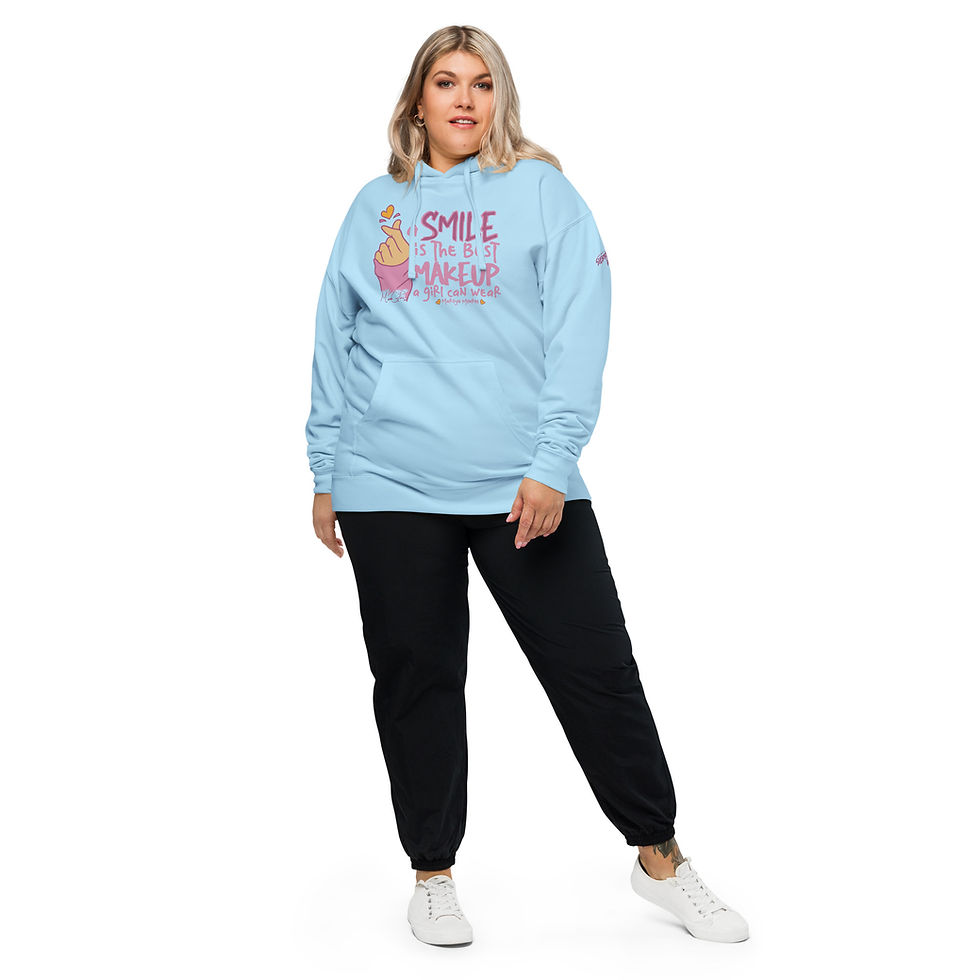 Thumbnail: Mama Gids || Smile || Unisex midweight hoodie