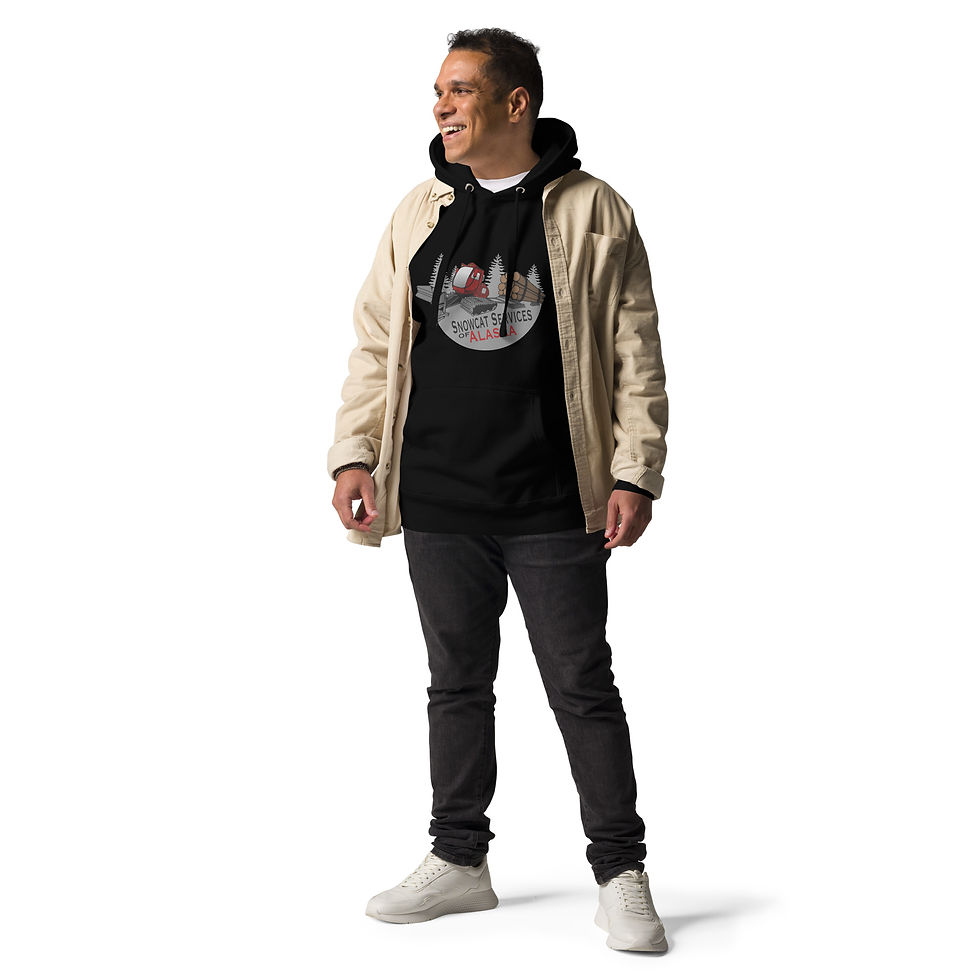 Thumbnail: Snowcat Services of Alaska || Pisten Bully || Unisex Hoodie