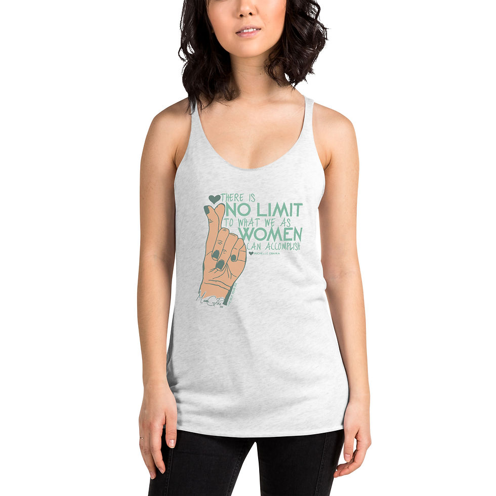 Thumbnail: Mama Gids || No Limits || Women's Racerback Tank