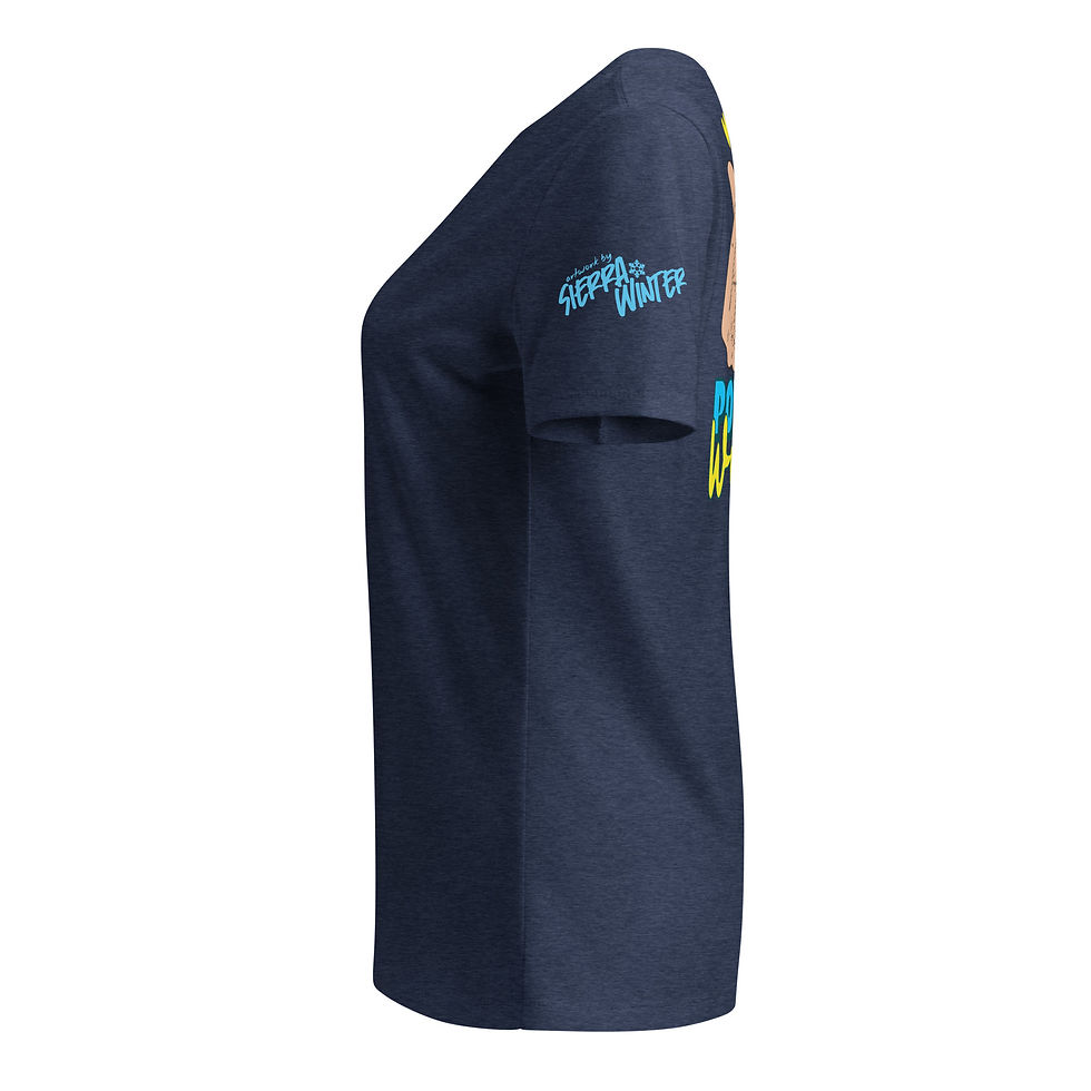 Thumbnail: Mama Gids || Never Apologize || Women’s relaxed v-neck t-shirt