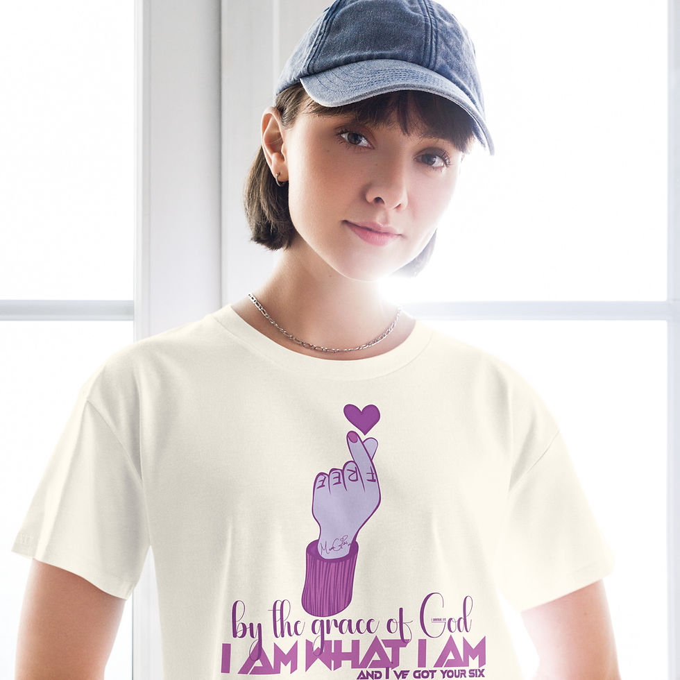 Thumbnail: Mama Gids || I Am What I Am || Women’s crop top