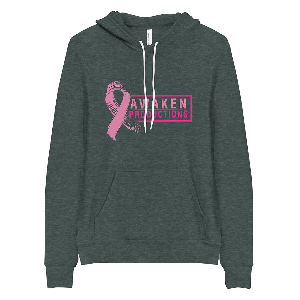 Thumbnail: Awaken Productions Breast Cancer Awareness || Unisex hoodie