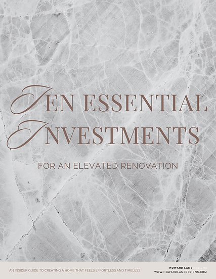 investment renovation areas free guide