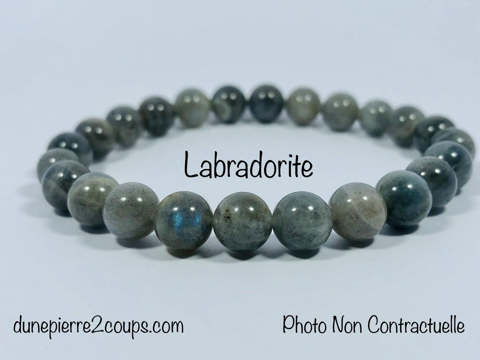 Bracelet Labradorite – 8 mm