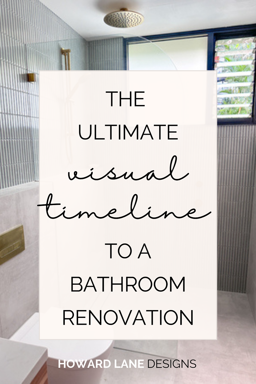 bathroom renovation timeline