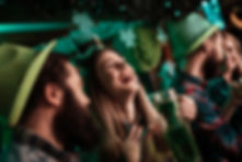 Irish Pub people celebrating