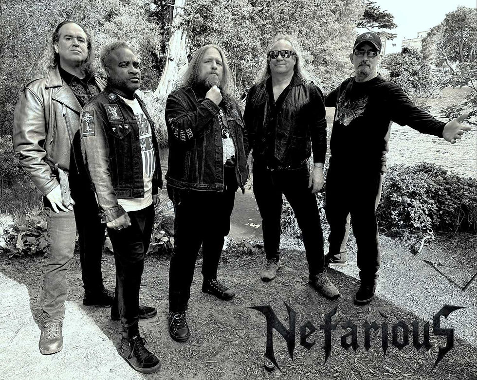 Nefarious band photo, May 2025