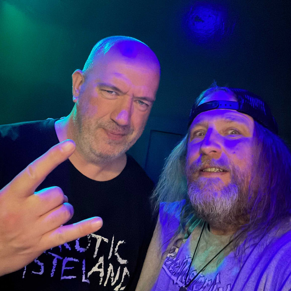 Dallas Toler Wade of Narcotic Wasteland with Bleeding Priest