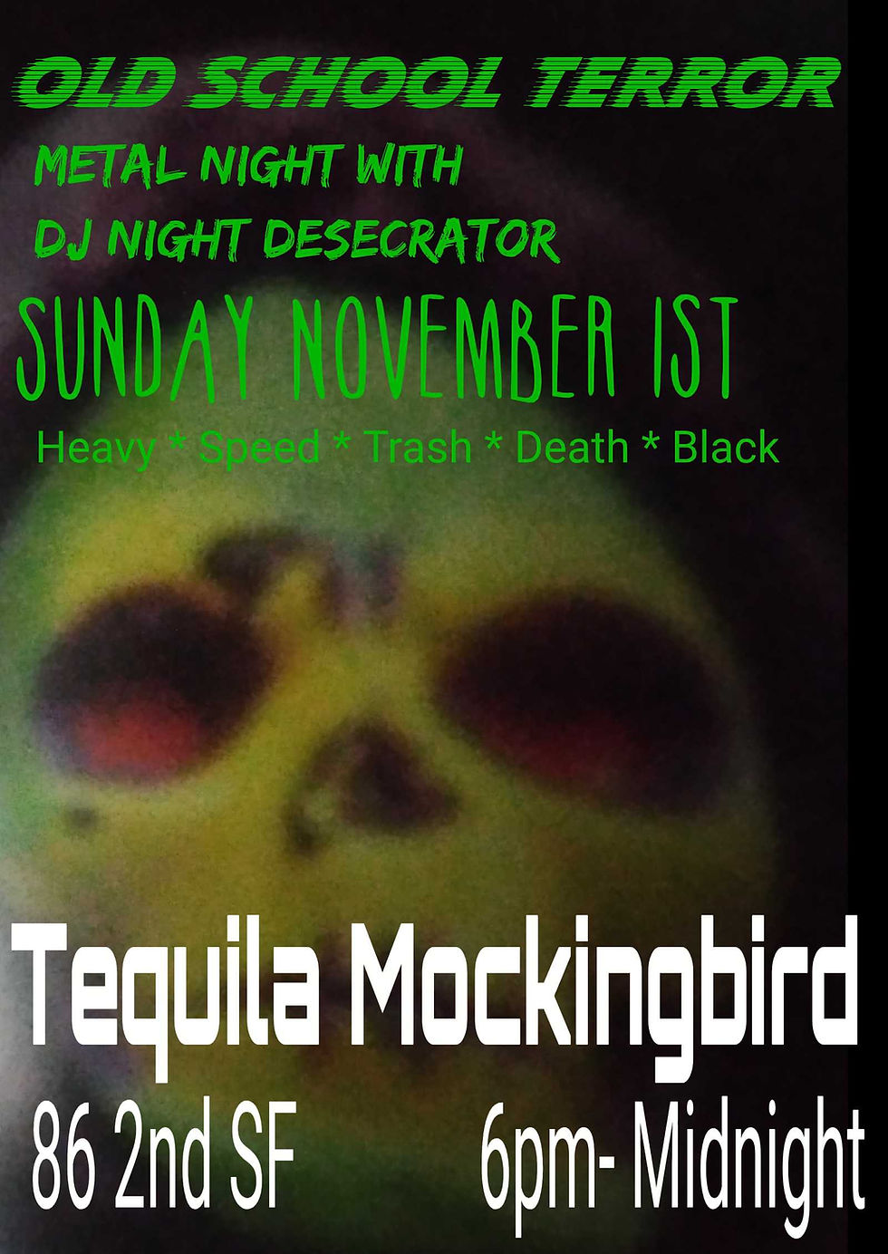 Metal Night with DJ Night Desecrator