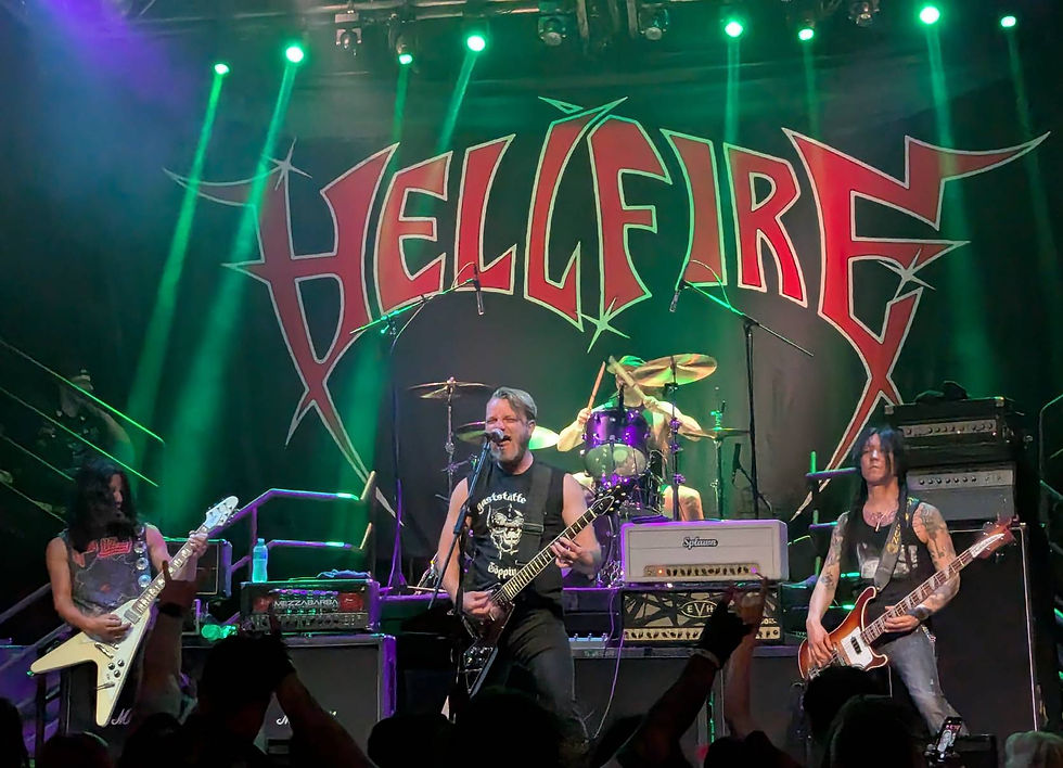 Hell Fire, live a the DNA Lounge, San Francisco, CA on July 19, 2025