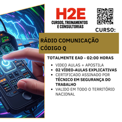 radio comunicação e código q