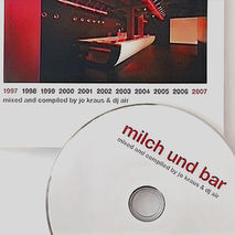 CD cover design for milk and bar and milk bar